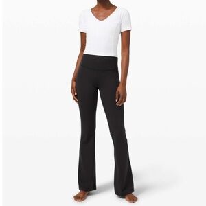 Lululemon Groove Pant Flare Super High-Rise *Nulu Black
